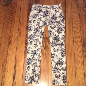 Women’s Floral Skinny Jeans